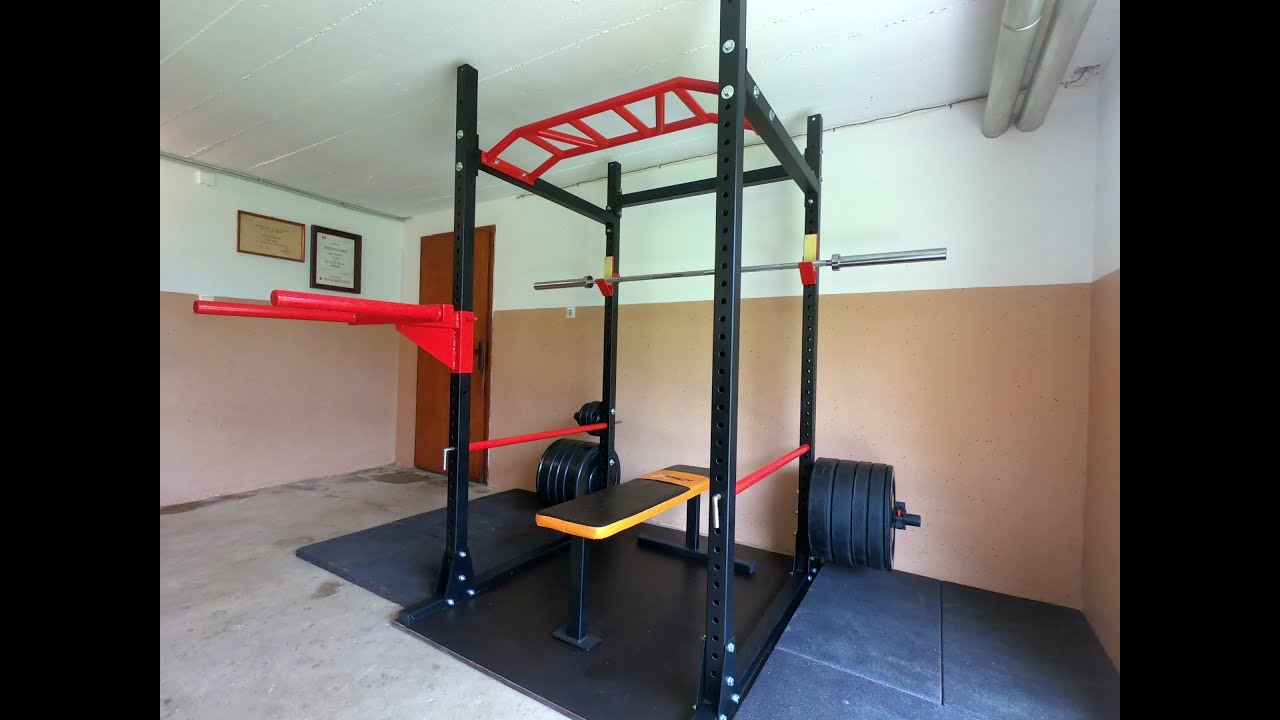 Powerlifting cage - Building my own powerlifting cage