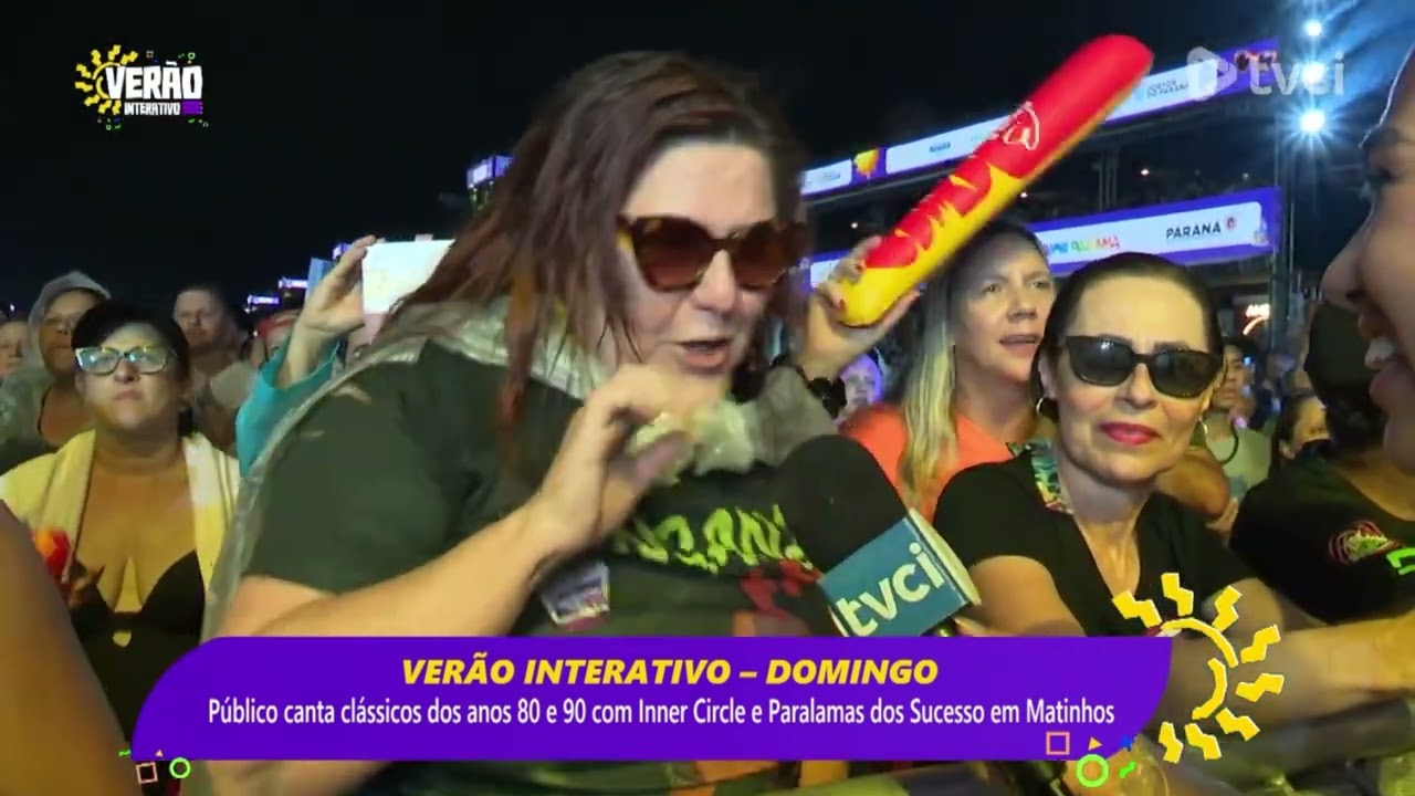 Público canta clássicos dos anos 80 e 90 com Inner Circle e Paralamas dos Sucesso em Matinhos