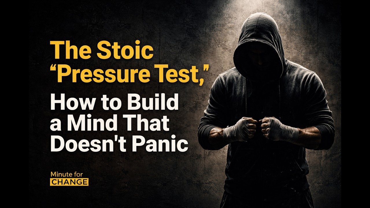 The Stoic “Pressure Test,” How to Build a Mind That Doesn’t Panic