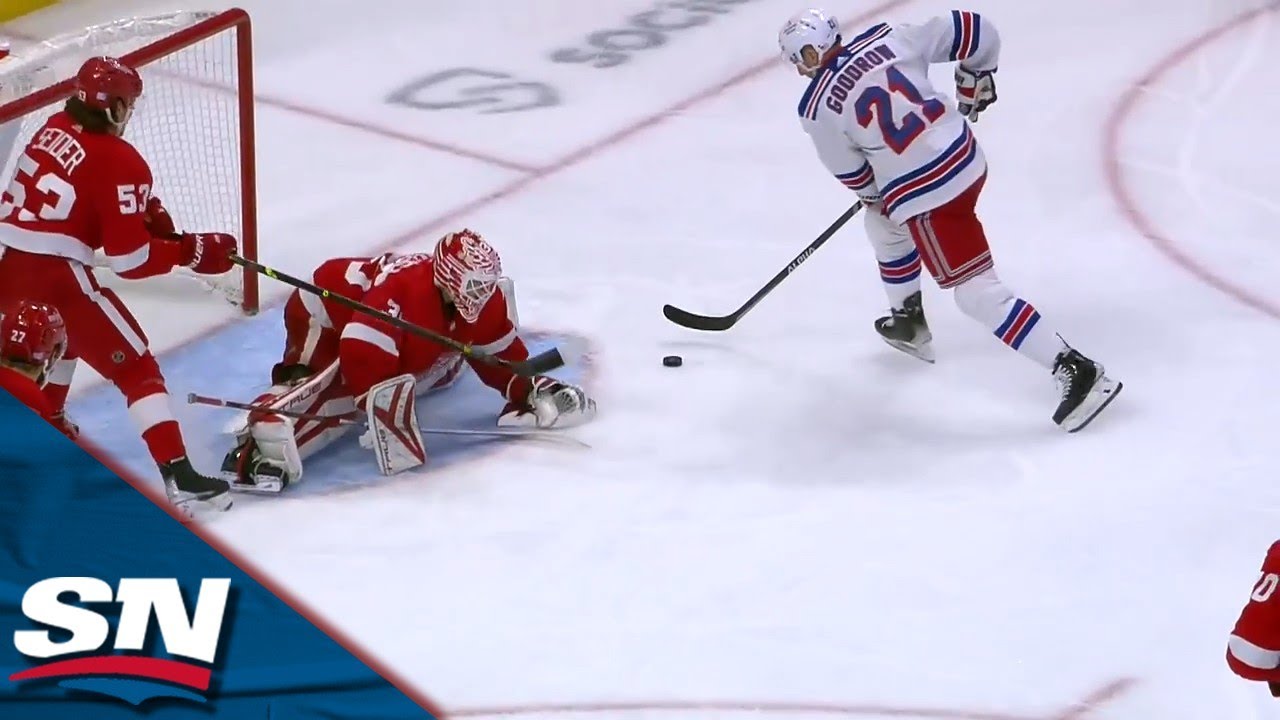 Barclay Goodrow Pulls Off Slick Move In Close To Score Vs. Red Wings