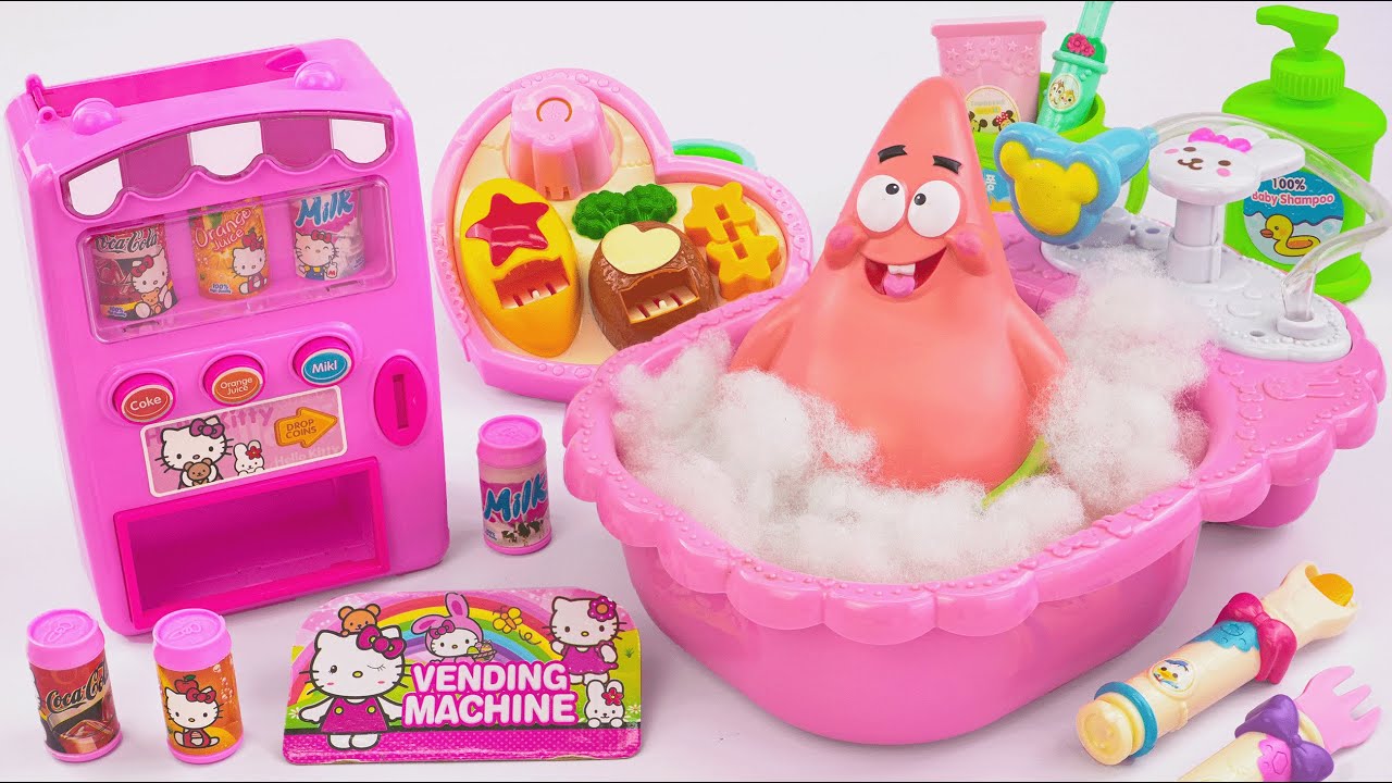 Satisfying Unboxing The Fun SpongeBob SquarePants toy collection ASMR