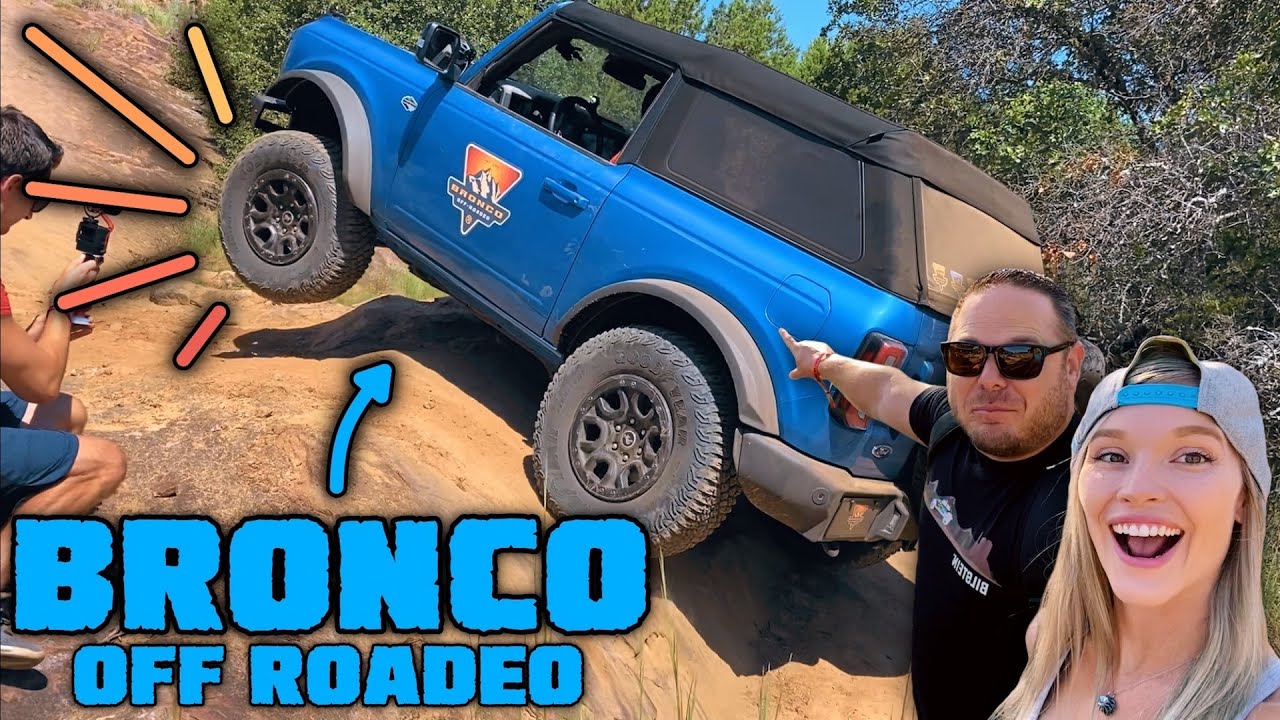 CAN A NEW FORD BRONCO REALLY CLIMB THAT? Bronco Offroadeo in Austin TX.