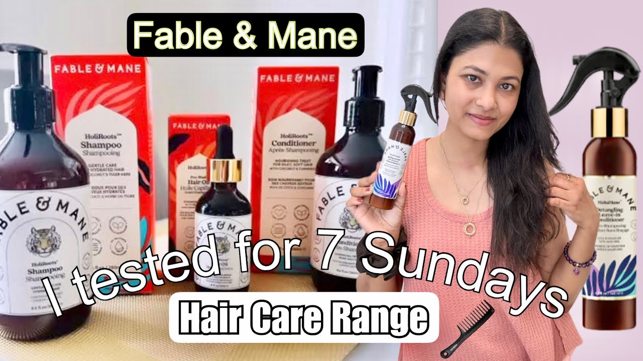 Fable and Mane Hair Care Holiroot Hail OIl ,Mahamane Hair Oil and More/  @Sephora  & @Nykaa