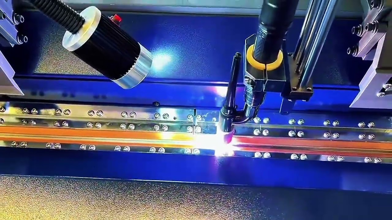 HOGI Tig welder Seam welding machine longitudinal seam welding machine for chimneys pipe duct tank