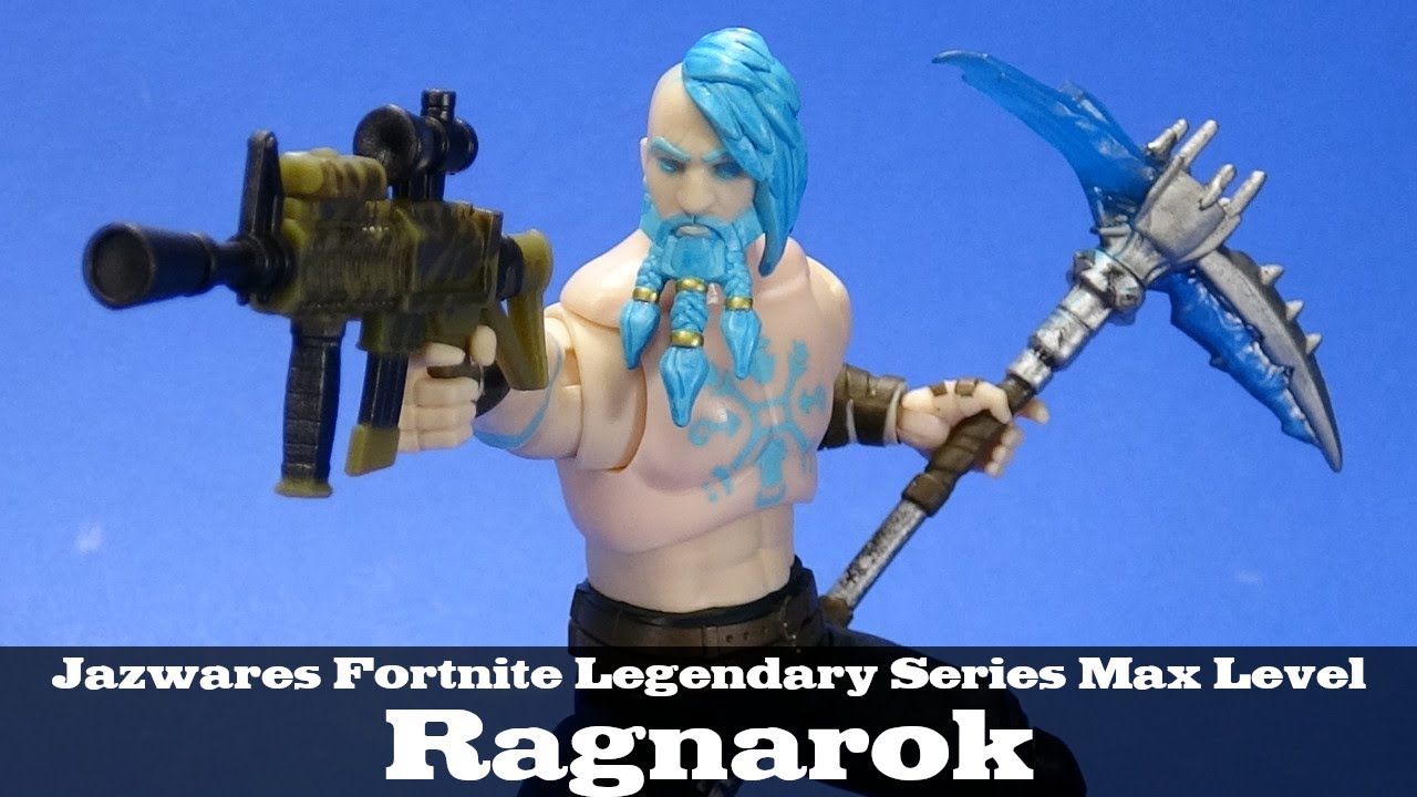 Fortnite Ragnarok Jazwares Legendary Series Max Level Action Figure Review