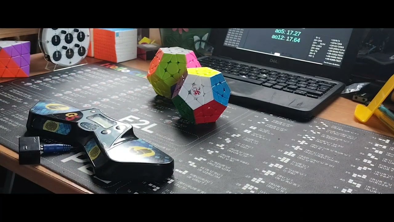 My main cubes after 1 year#rubikscube#cubing#speedcubing 