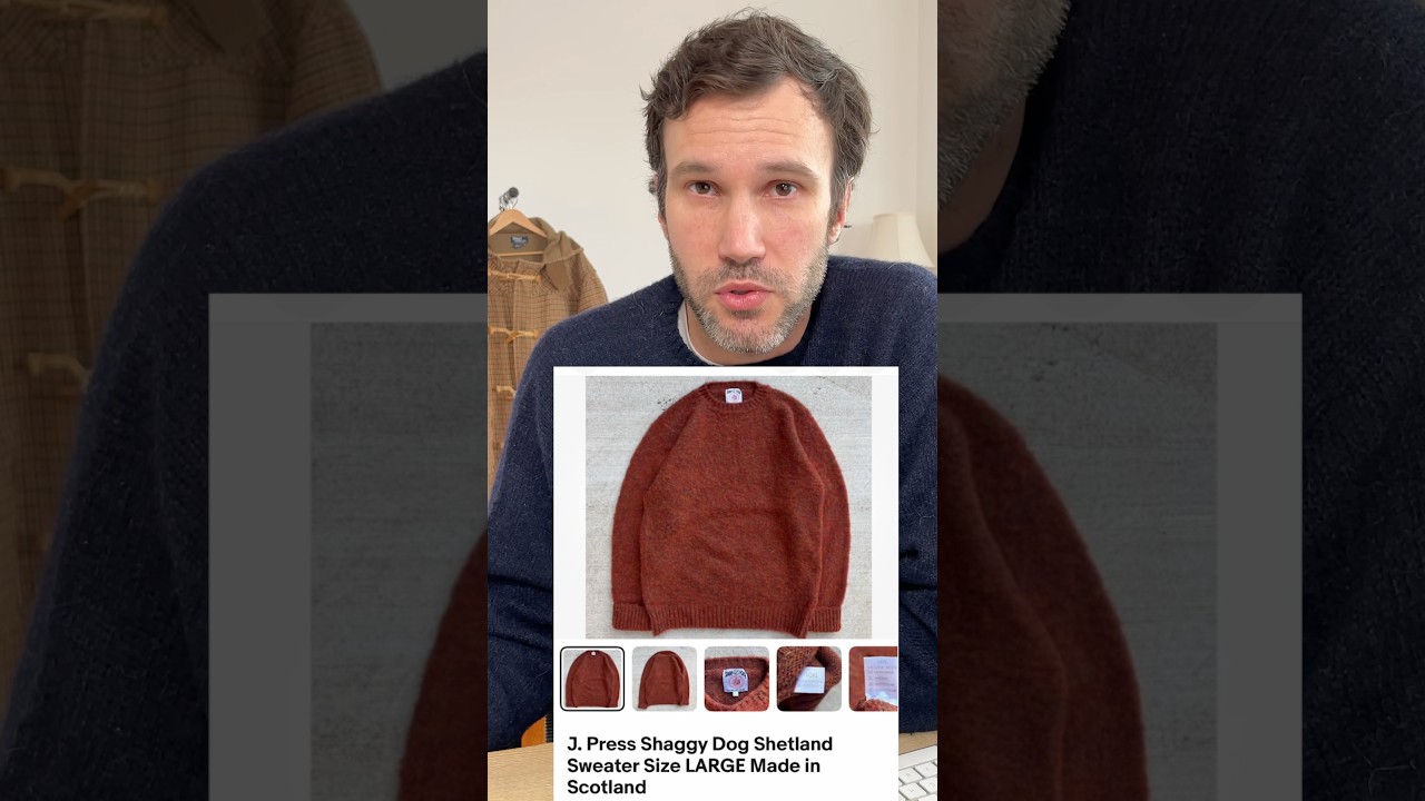 Some High-value Shetland Sweaters We Got Right Here