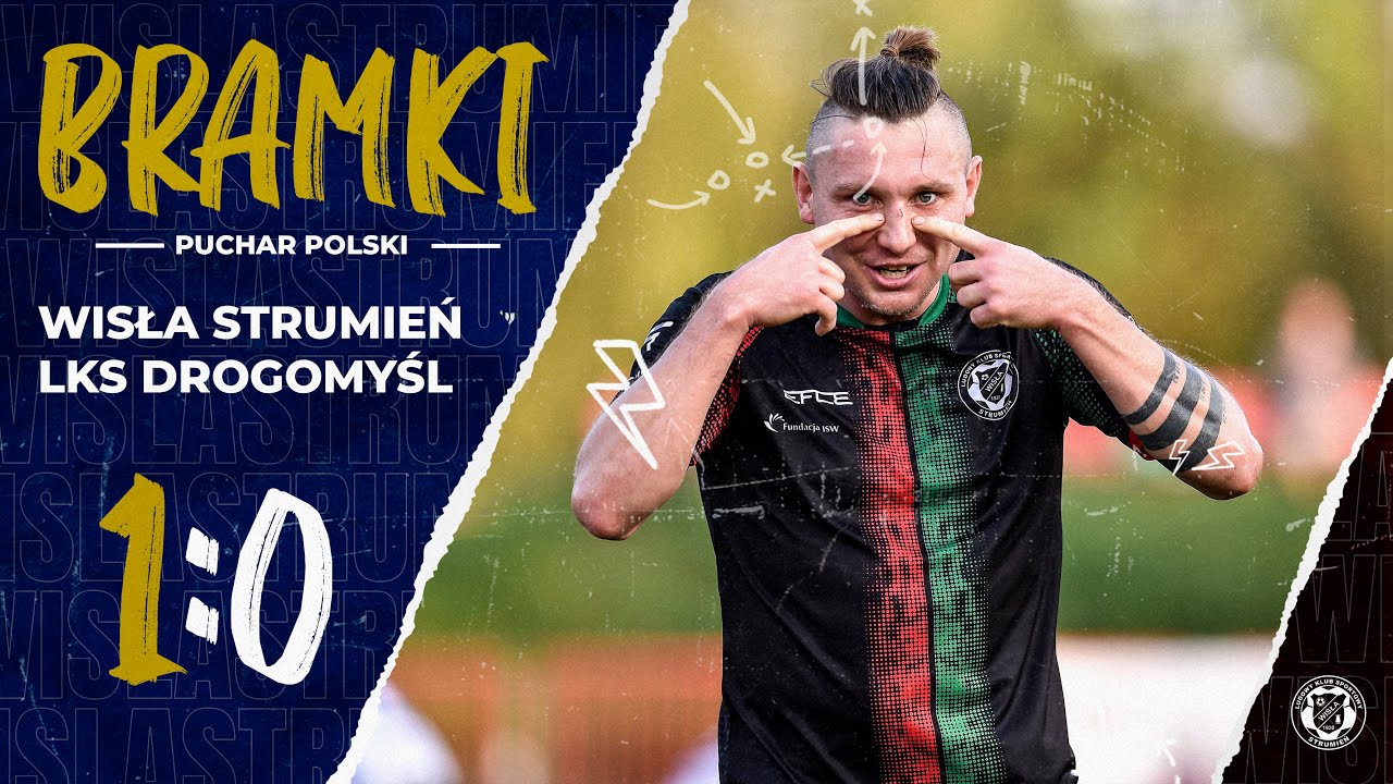 4.09.2024 | Puchar Polski: | BRAMKI | WISŁA Strumień - Błyskawica Drogomyśl 1:0 (0:0)
