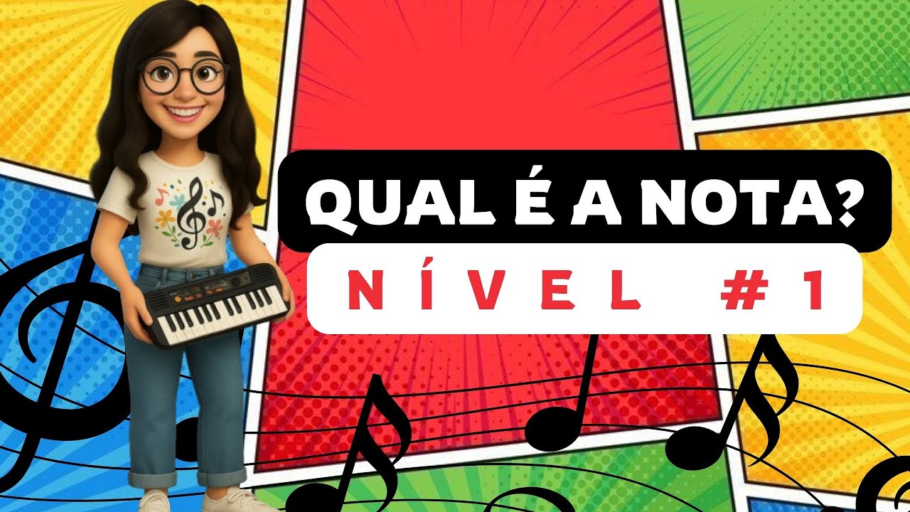 Jogo das notas musicais | Nível 1