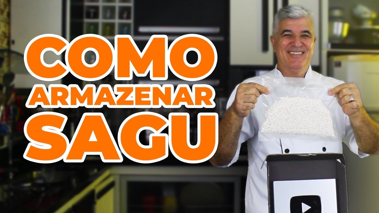 Como armazenar sagu a vácuo para durar até 5 anos