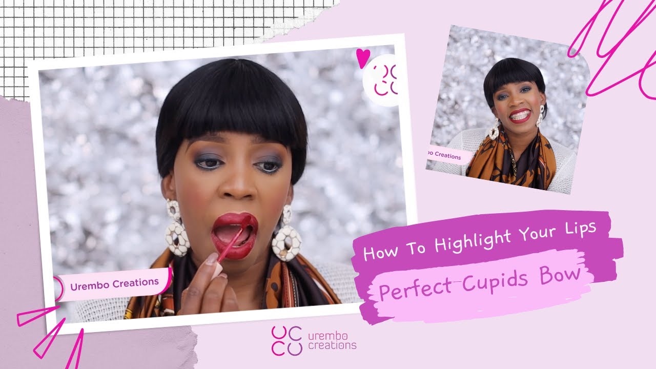 How To Use Highlighter On The Cupids Bow.
