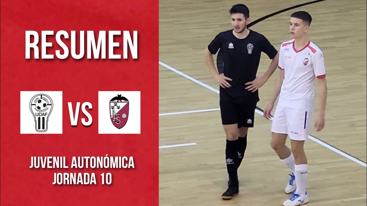Resumen UDAF - Albacete FS (3-4). JUVENIL AUTONÓMICA/Jornada 10