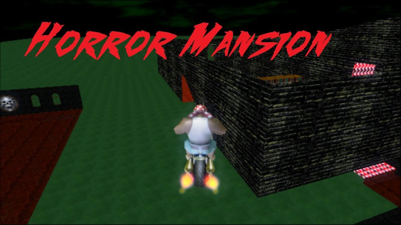 [MKWii TAHF] Horror Mansion (infinite mushrooms)