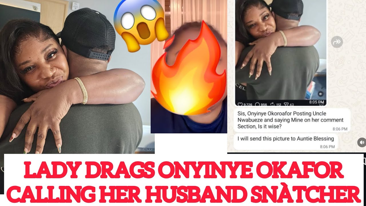 😱😮🔥WAHALA AS LADY DRAGS ONYINYE OKAFOR, TELLING HER TO LEAVE HER HUSBAND ALONE😱