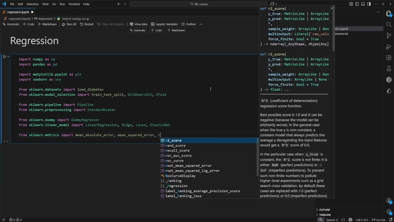 Machine Learning #04 - Regression i kod med scikit learn
