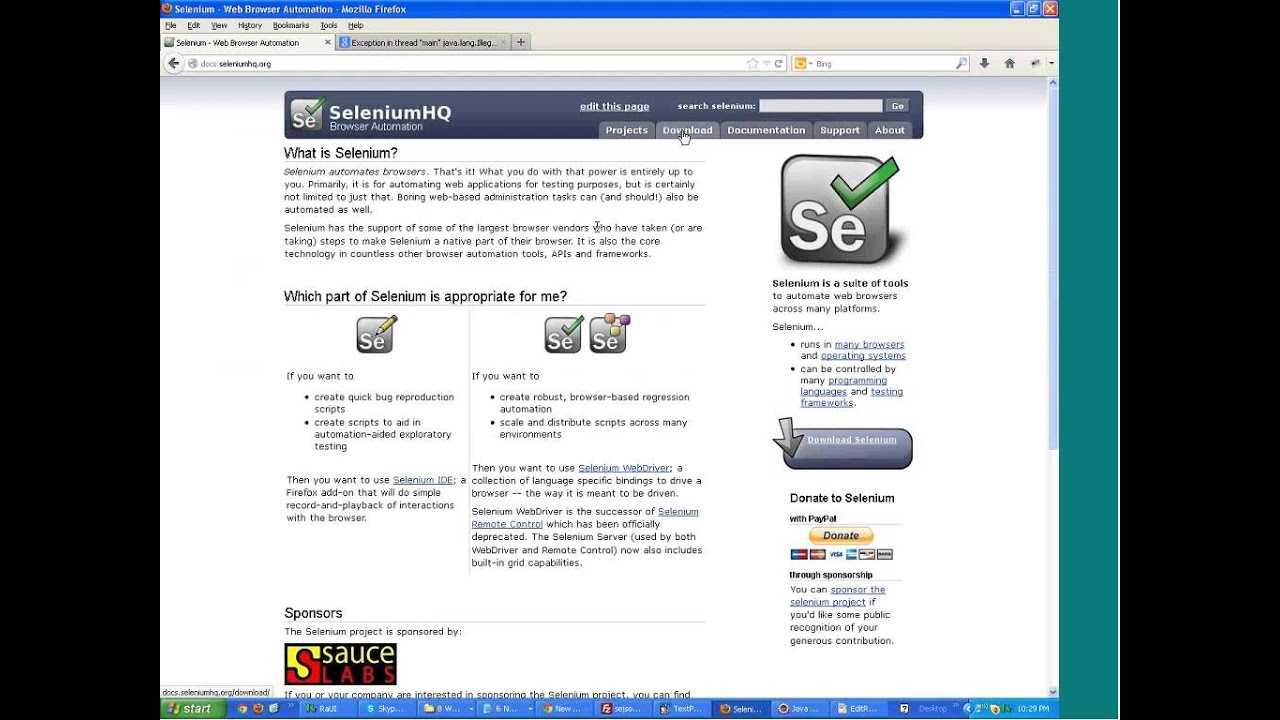 Selenium Tutorial, Online selenium Training Part 2 - Selenium tutorial for beginners