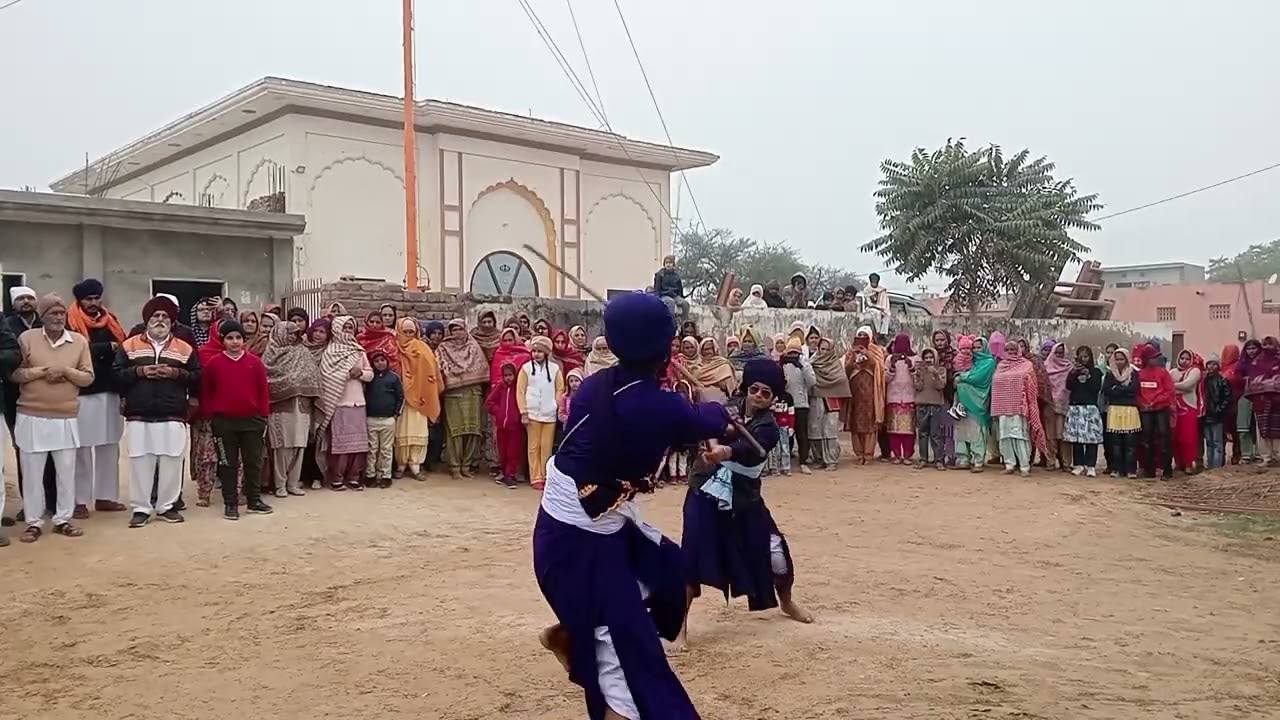 Guru ka gatka (गुरु का गटका)💪😮part-1 balvas
