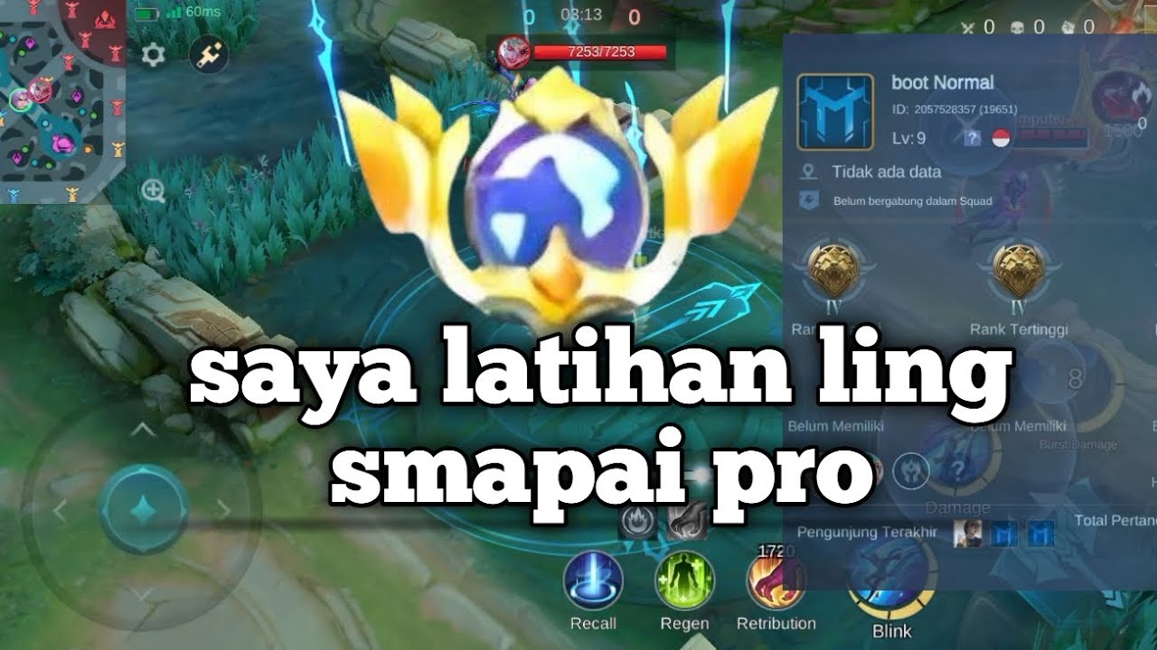 Saya latihan ling dari nol sampai bisa menjadi TOP global || ling berproses