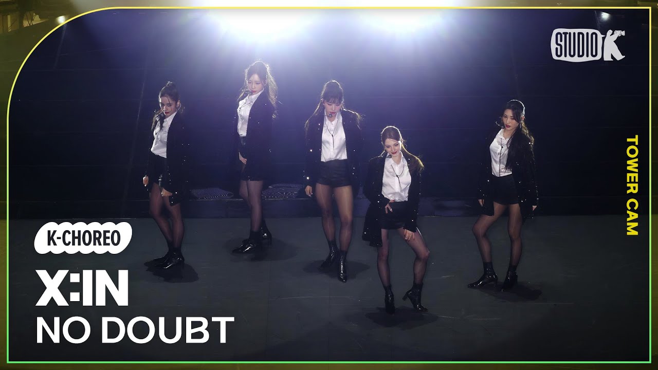 [K-Choreo Tower Cam 4K] 엑신 직캠 'NO DOUBT '(X:IN Choreography) l @MusicBank KBS 240308