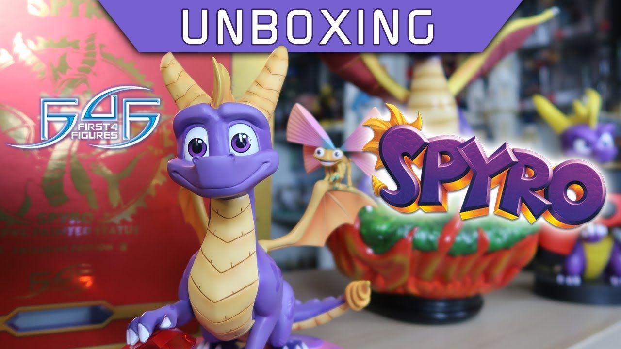 [Unboxing] Spyro Exclusive Edition PVC - F4F