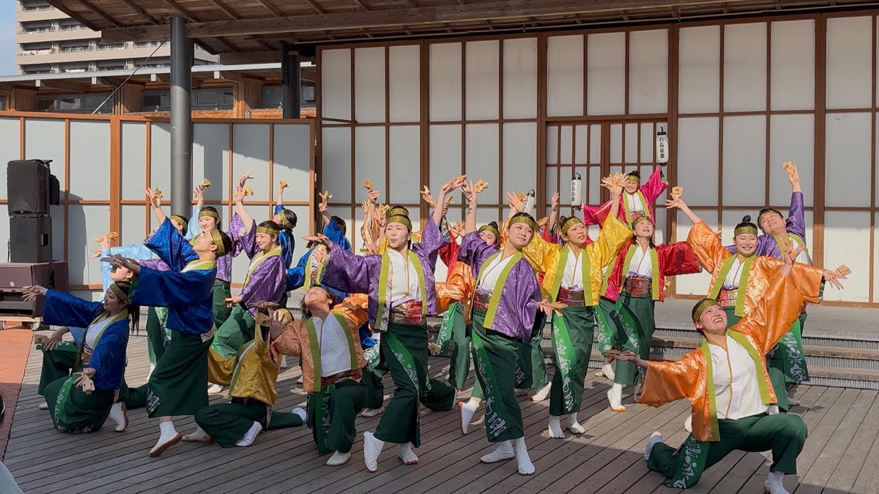 2026年1月18日　たびひろよさこい　お喜楽家　JR高知駅　こうち旅広場　一彩合彩　#香川　#観音寺　#うどん　#よさこい　#三志士像　#坂本龍馬　#武内半平太　#中岡慎太郎