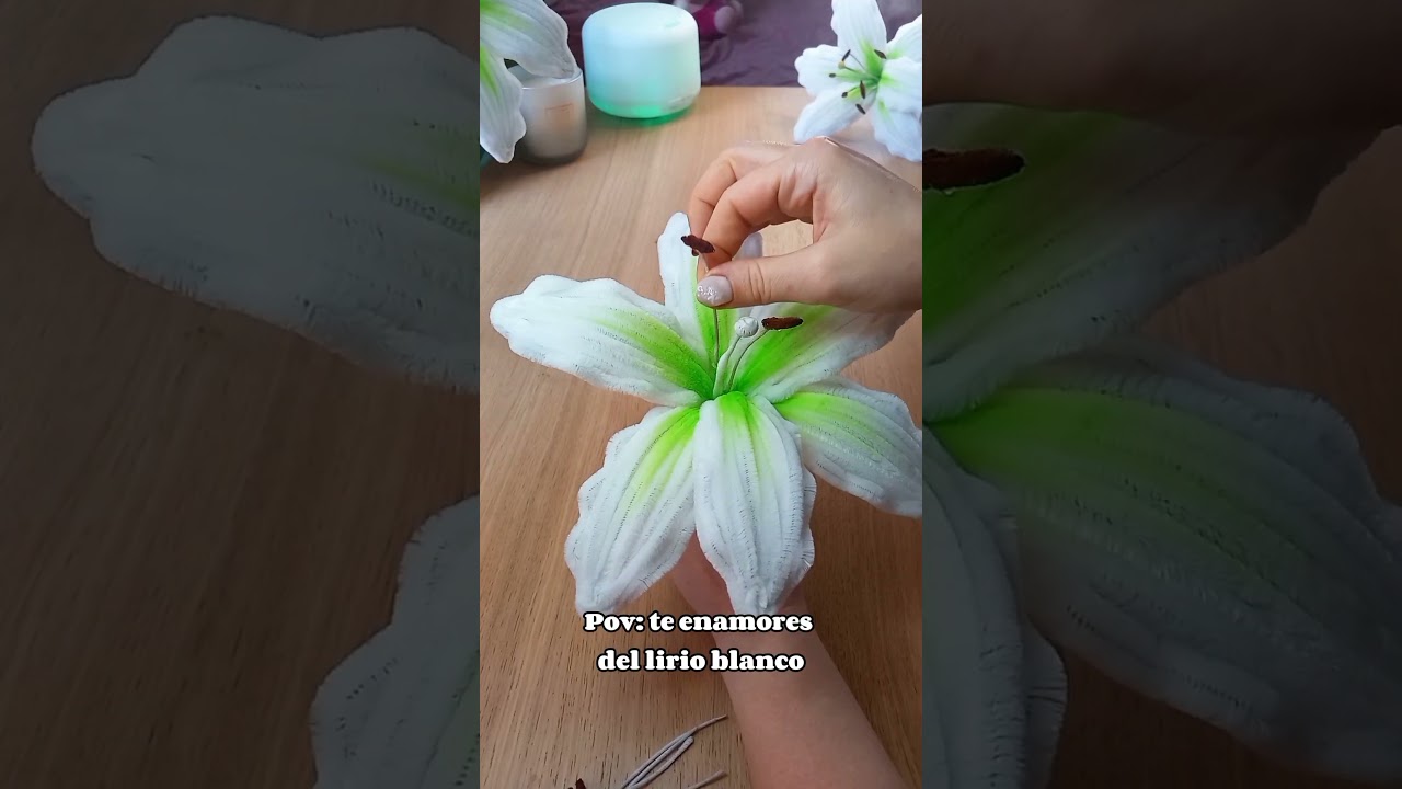 Tutorial de Lirio de Limpiapipas🤍
