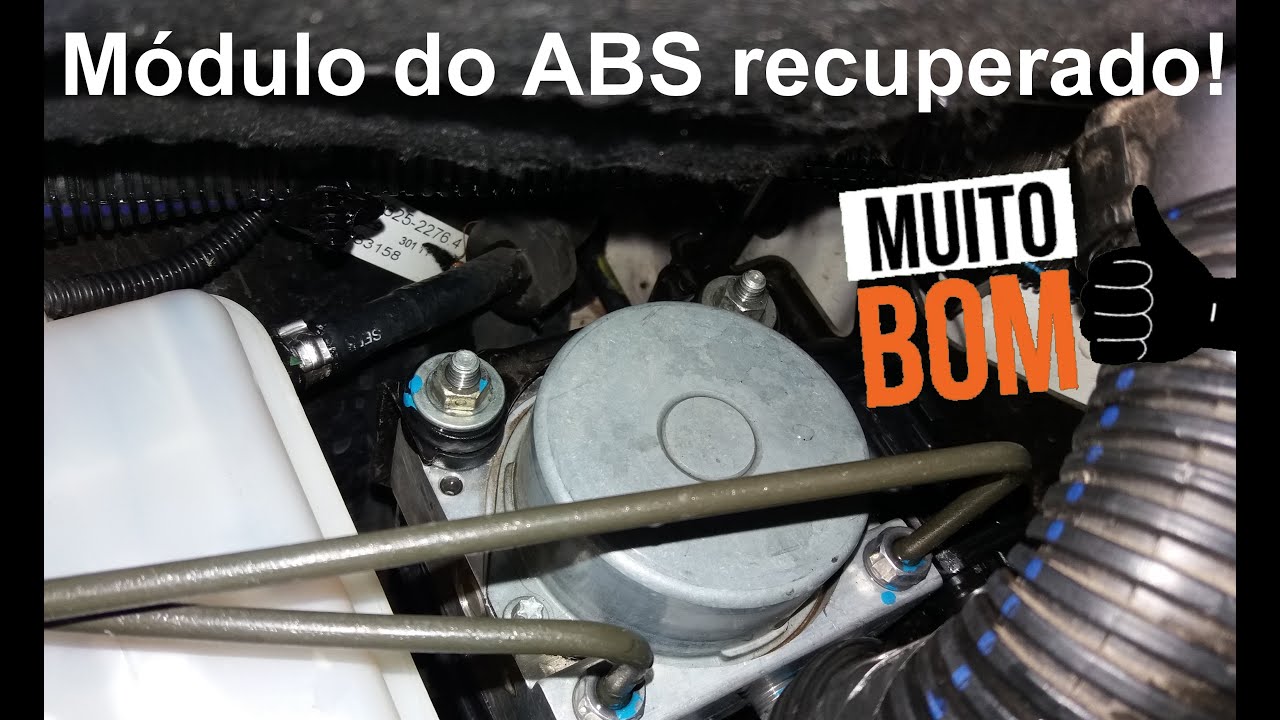 Quase R$10.000 num módulo de ABS novo!? Defeito no freio, pedal duro. Conserto do módulo do ABS