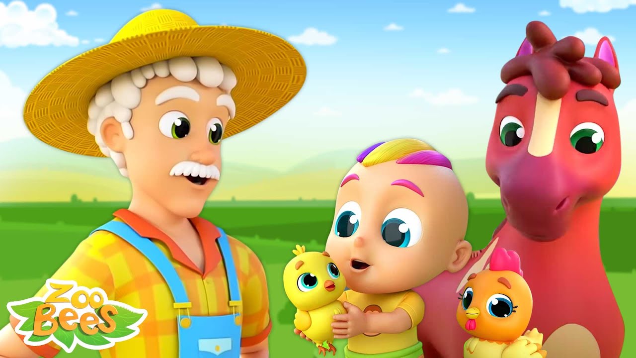 O Velho Macdonalds Tinha Uma Fazenda Vídeos Animados Farmees Português
