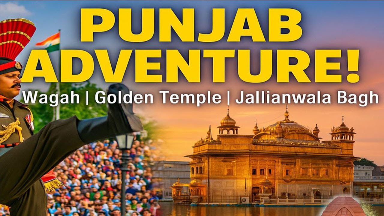 Attari-Wagah: Beating Retreat, Golden Temple & Jallianwala Bagh Punjab Travel Guide