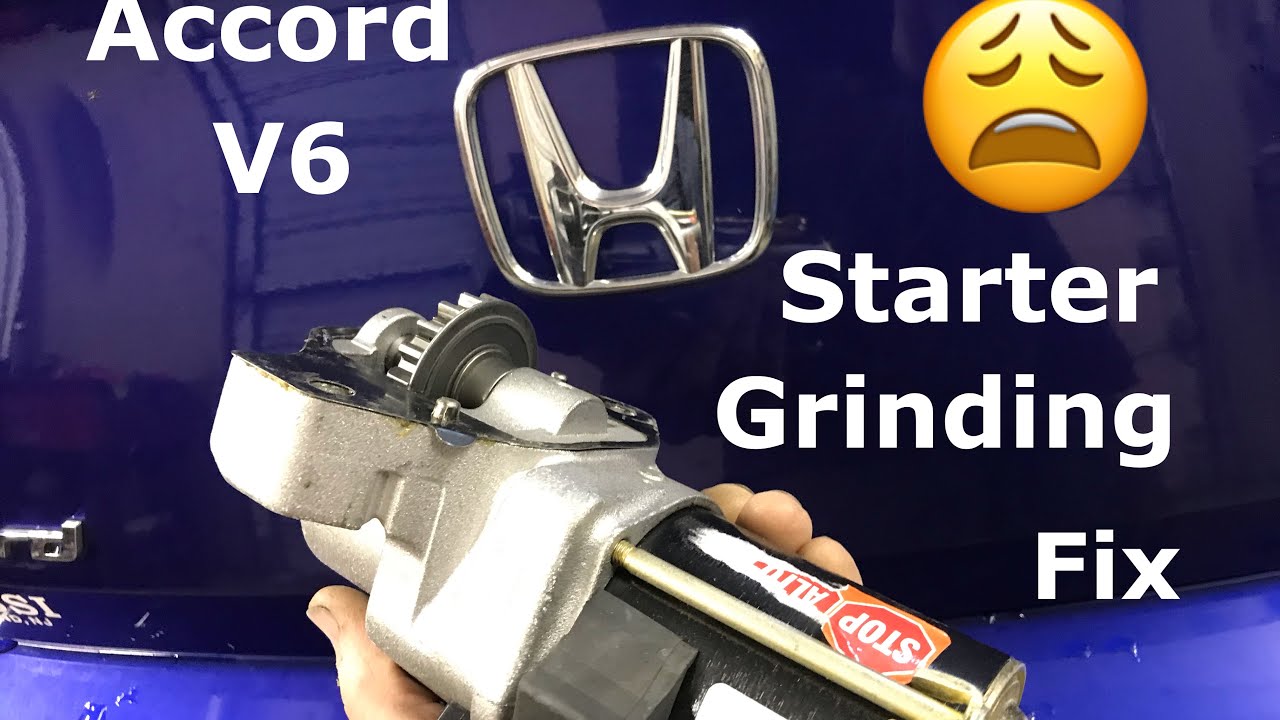 Устранение скрежета стартера Honda Accord 2015 года