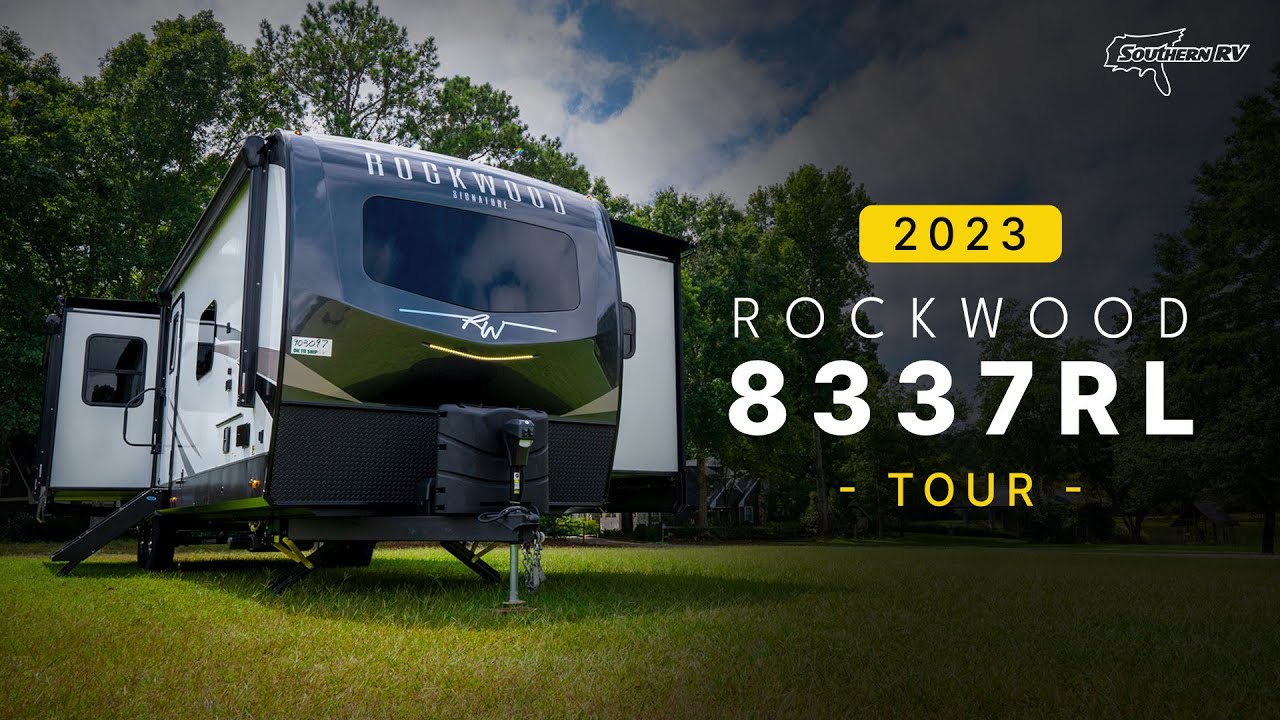 RV Rundown | 2023 Forest River Rockwood Signature 8337RL Luxury Rear Living Travel Trailer