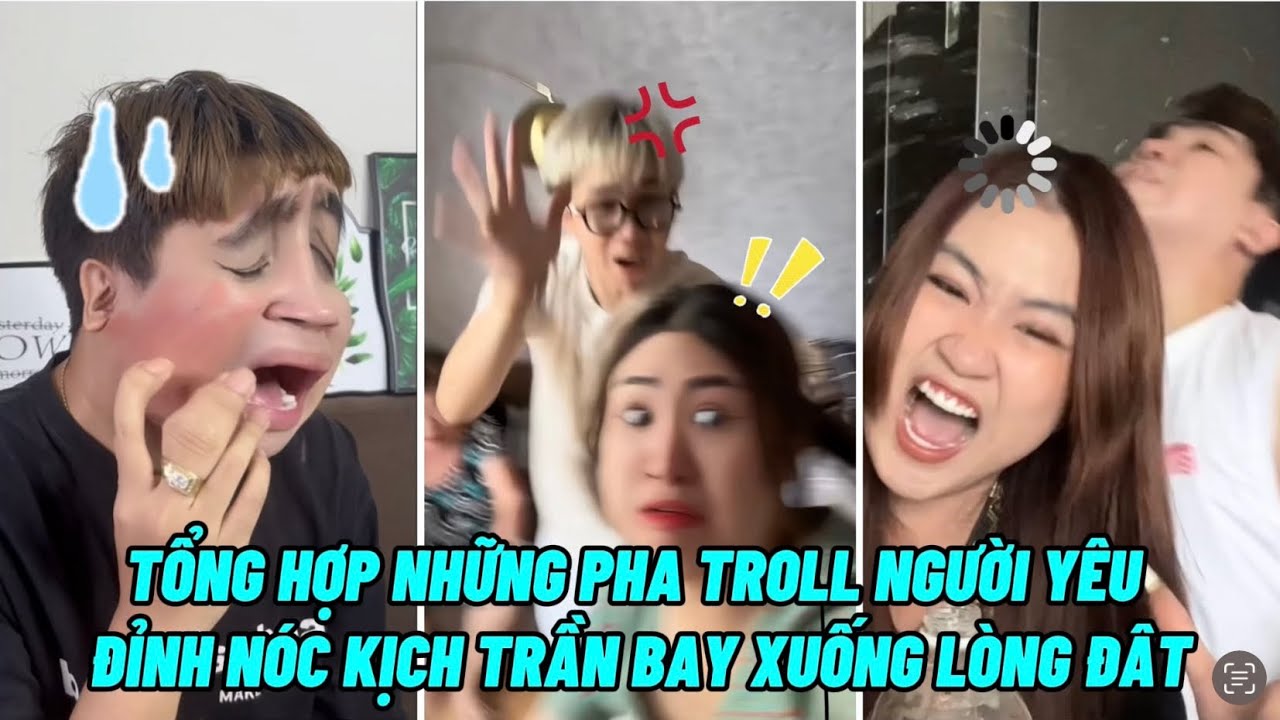 CÁC PHA TROLL NGƯỜI YÊU ĐỈNK NÓC KỊCH TRẦN … BAY XUỐNG LÒNG ĐẤT KIỂU || Yến Nồi Cơm Điện