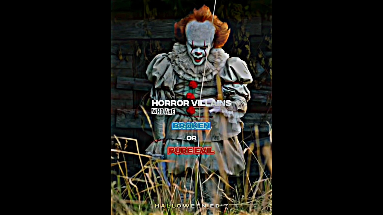 Horror Villains Who Are Broken Or Pure Evil #short