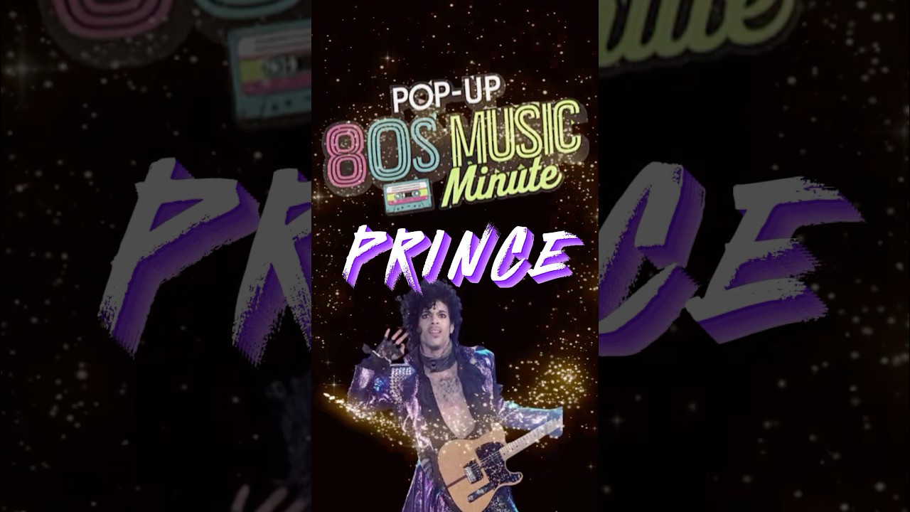Pop up 80s - Prince. #retro #music #80s #80smusic