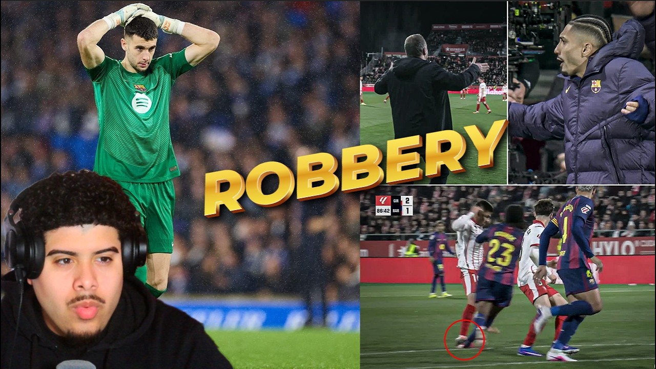 Barcelona Vs Girona THEY GOT ROBBED AGAIN!