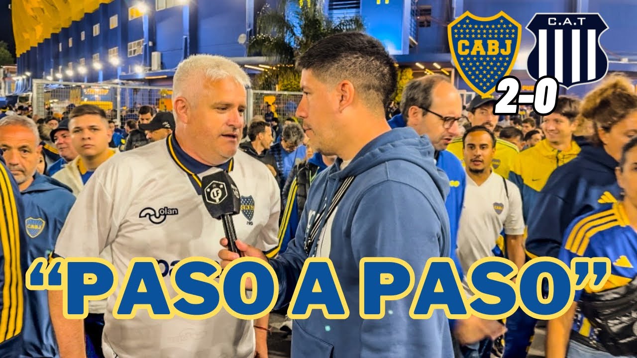 BOCA CONTUNDENTE | BOCA 2 - 0 TALLERES DE C&Oacute;RDOBA | REACCI&Oacute;N CON LOS HINCHAS 