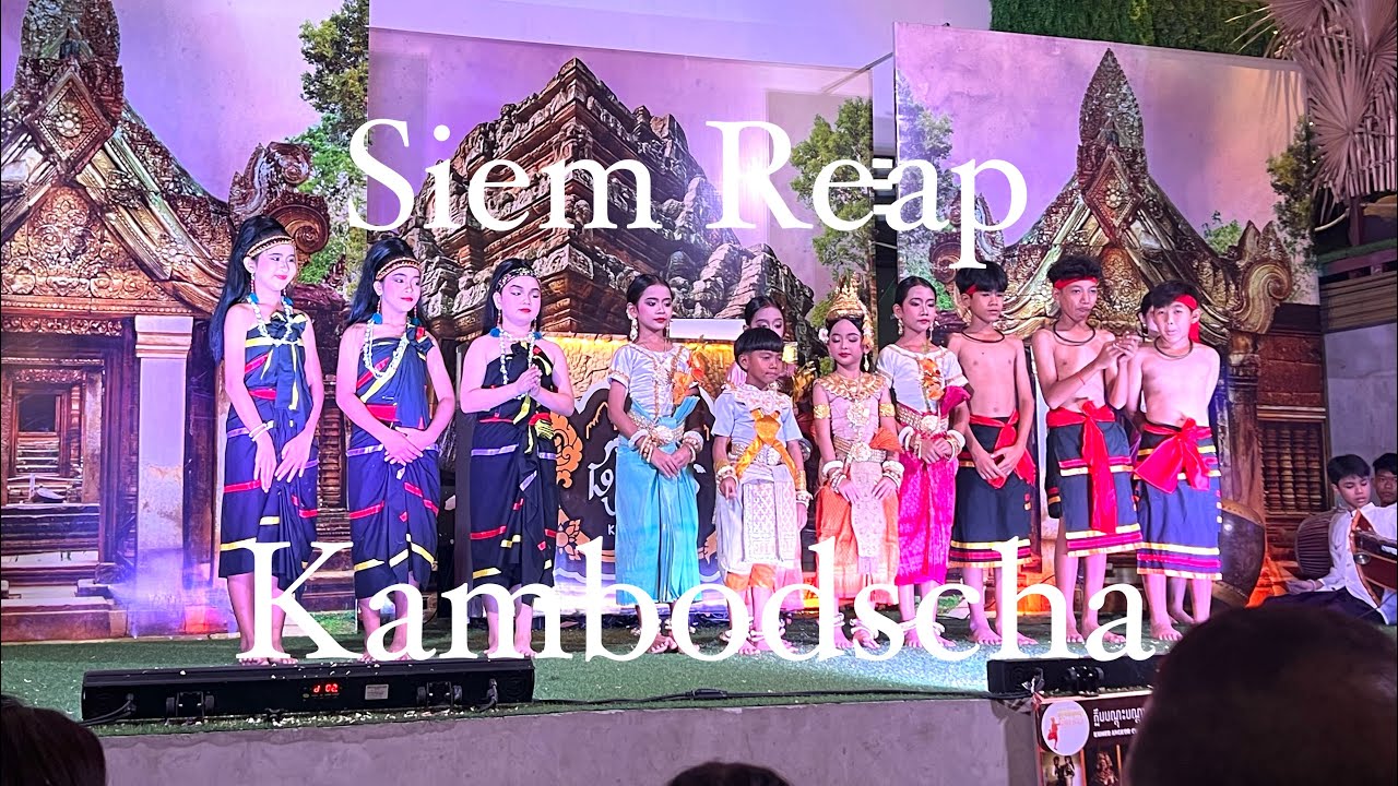 Wir erkunden Siem Reap - Kambodscha - Erster Eindruck 4K HDR