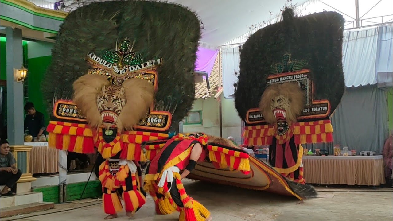 MERINDING RAMBUT DALEM❗BARONGAN REOG PONOROGO TERBESAR DIDUNIA GEGERKAN DESA BAOSAN KIDUL NGRAYUN