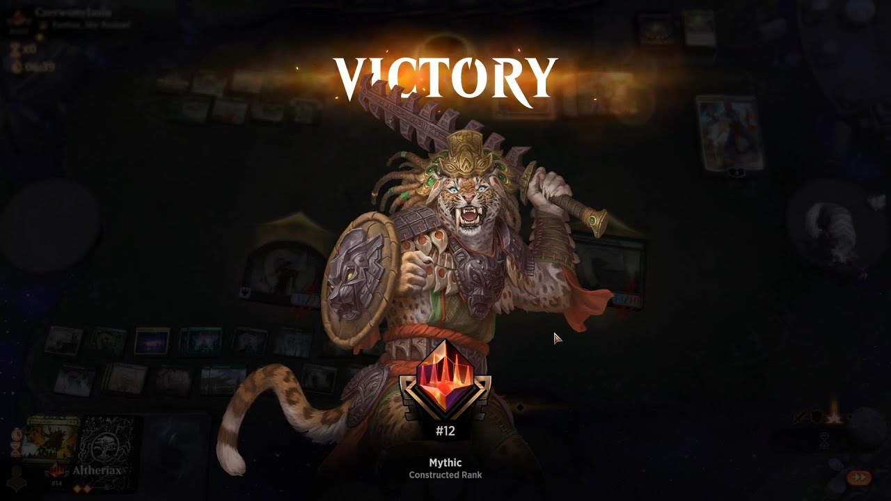 MTG Arena #12 Mythic Timeless Natural Order Titan Deck Guide
