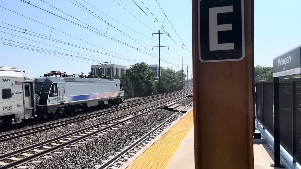 Metropark Railfanning with 2 Types of Station Announcements 8-10-2025