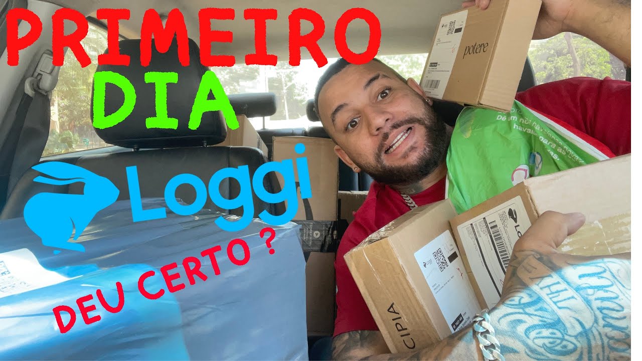 PRIMEIRO dia TRABALHANDO na LOGGI GOIÂNIA DEU CERTO? Opinião!