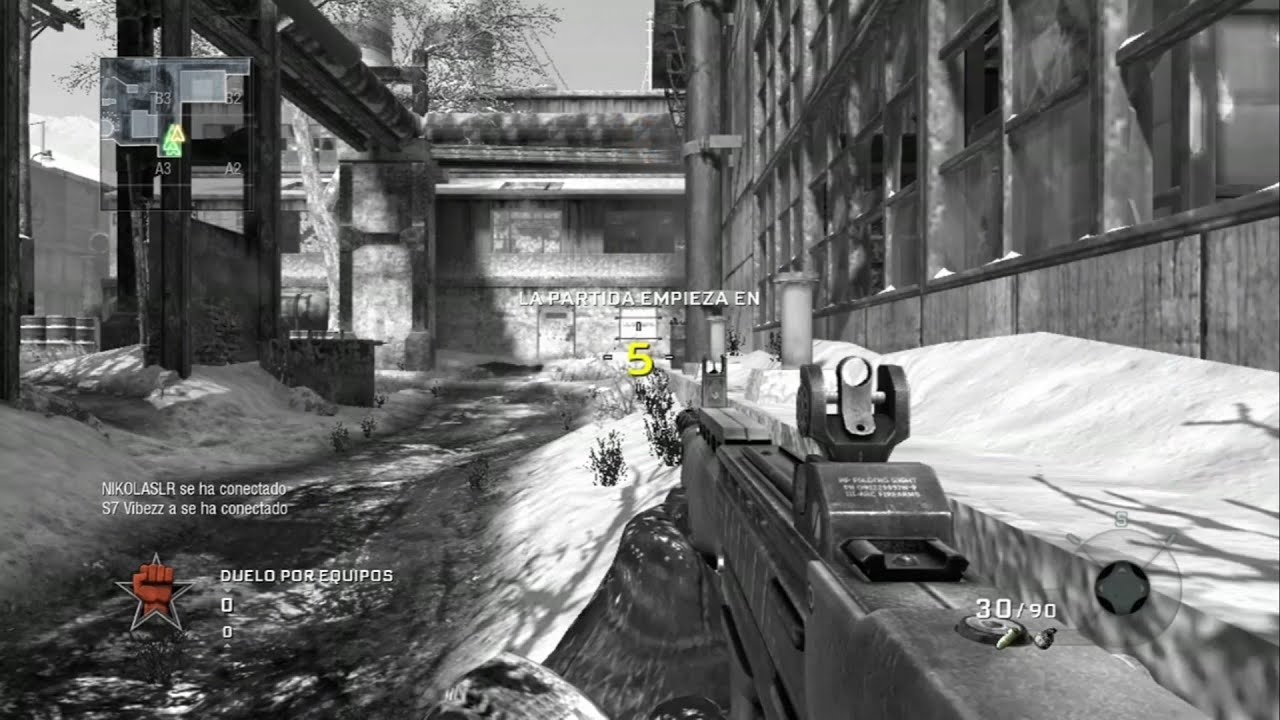 Call Of Duty Black Ops - Duelo Por Equipos en WMD ( 21 Kills ) full Gameplay