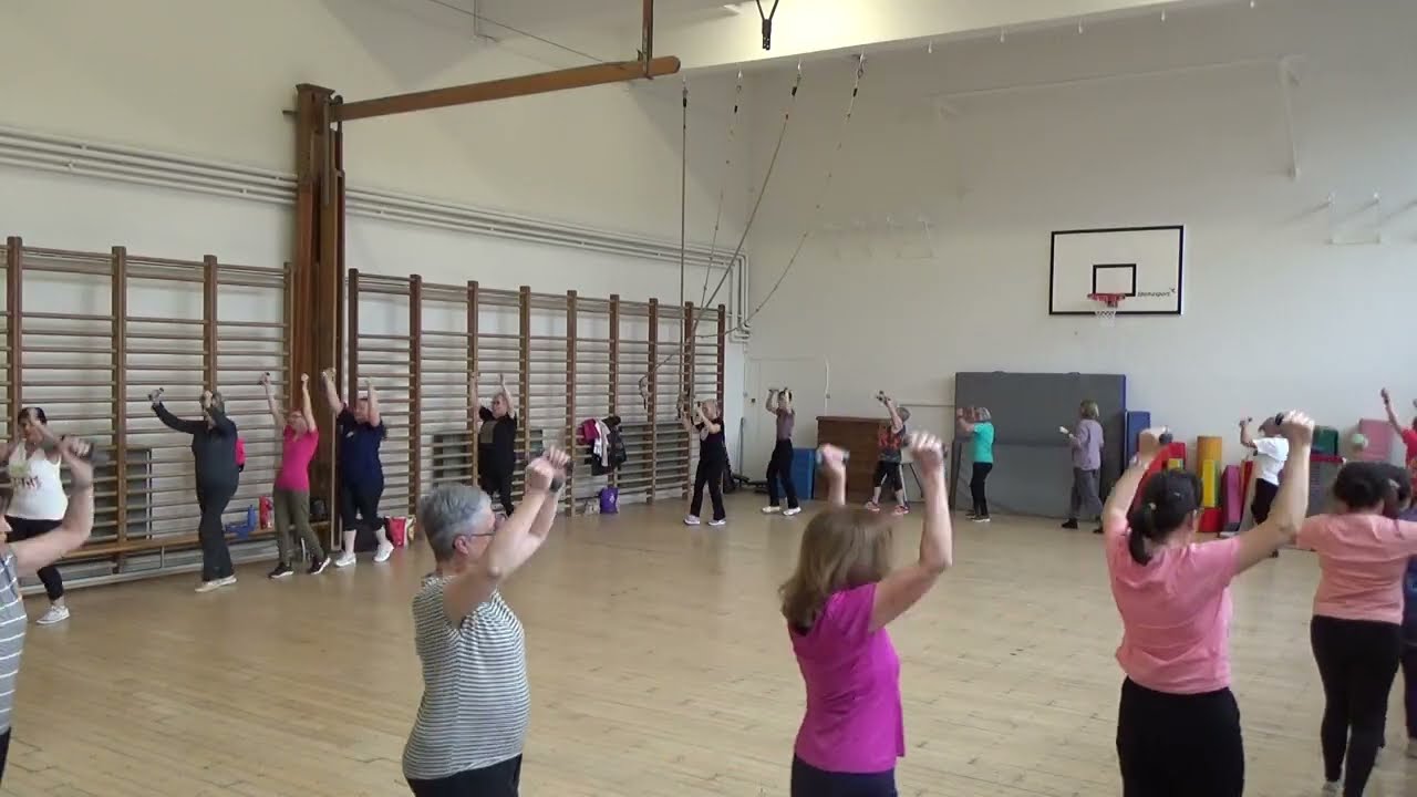 Zumba Gold - toning - La Chenille Synchro - La Pig chenilliste (Vincent Piguet)