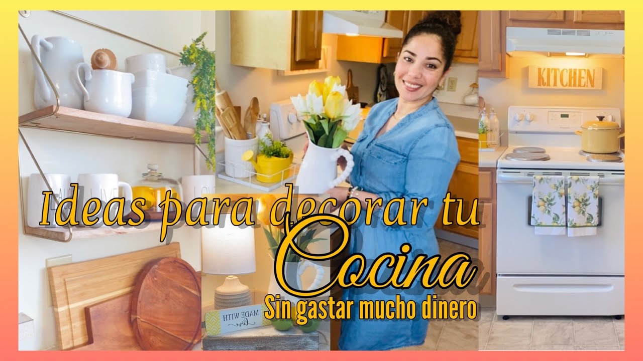 IDEAS para DECORAR la COCINA en VERANO 🍋 SUMMER KITCHEN DECOR 2022 💛 Decoracion ECONÓMICA VERANO