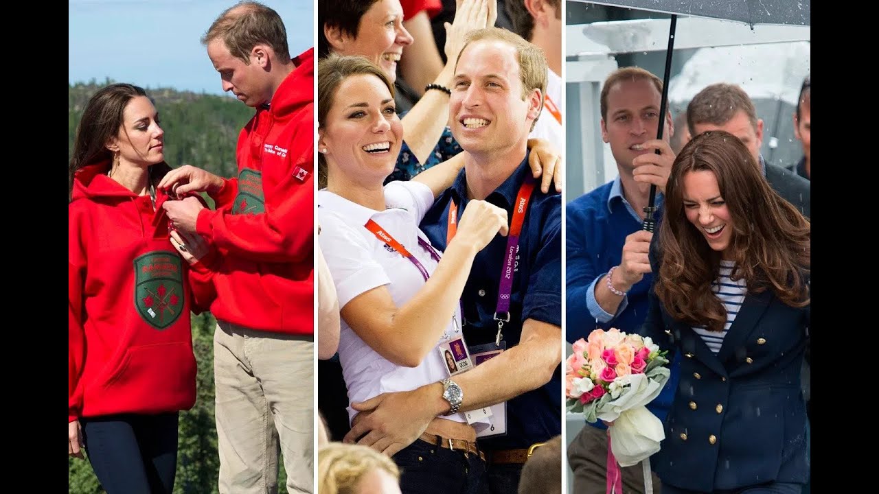 Most romantic moments for Kate Middleton and Prince William