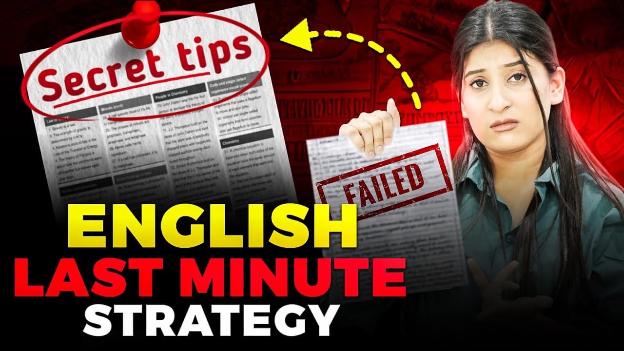English Final strategy to score 95+ marks in CLASS 10🔥 STOP wasting time❌ FOLLOW THIS🤯