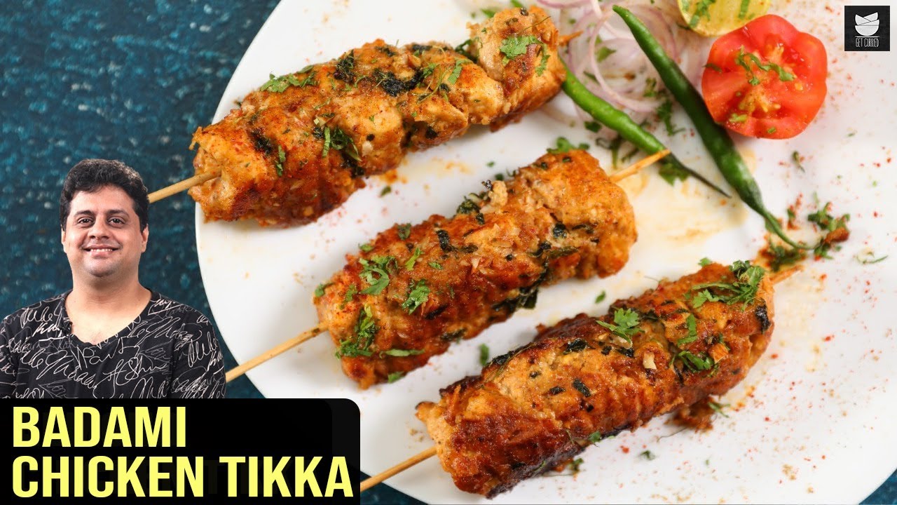 Badami Chicken Tikka | Badami Murgh Tikka | Perfect BBQ Recipe | Chicken Skewers | Prateek Dhawan