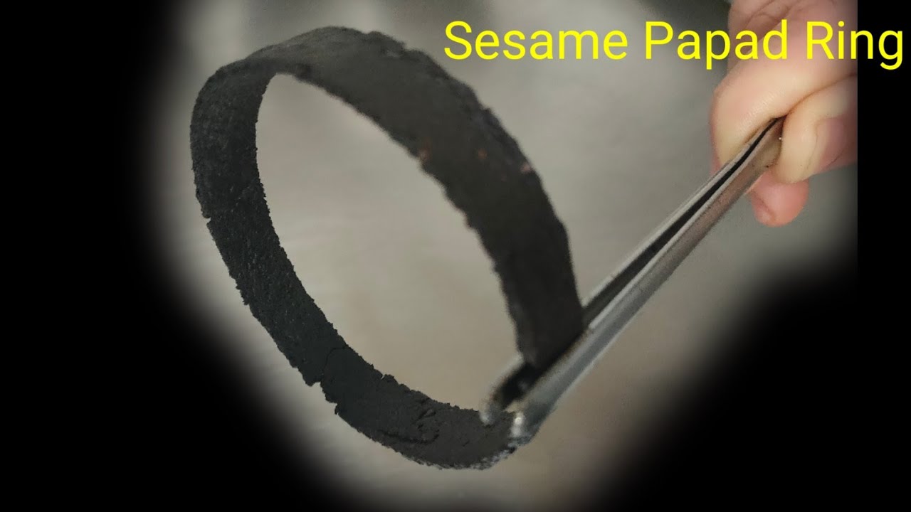 Sesame Papad Ring