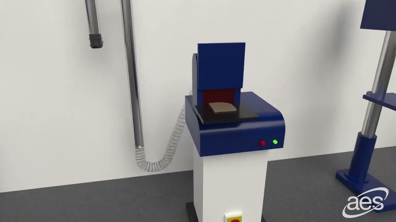 AES C-VAC Workshop LEV System Animation | AES Ltd.