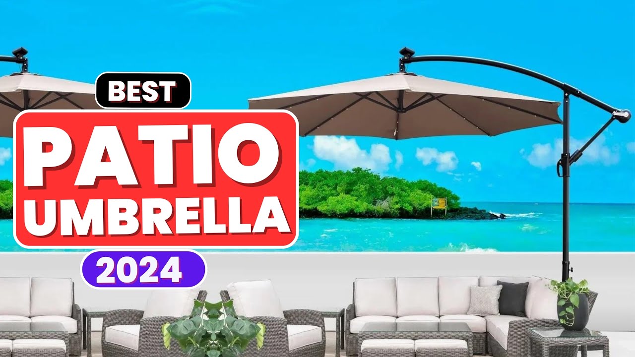 Top 5 Best Patio Umbrellas | Best Outdoor Umbrellas 2024